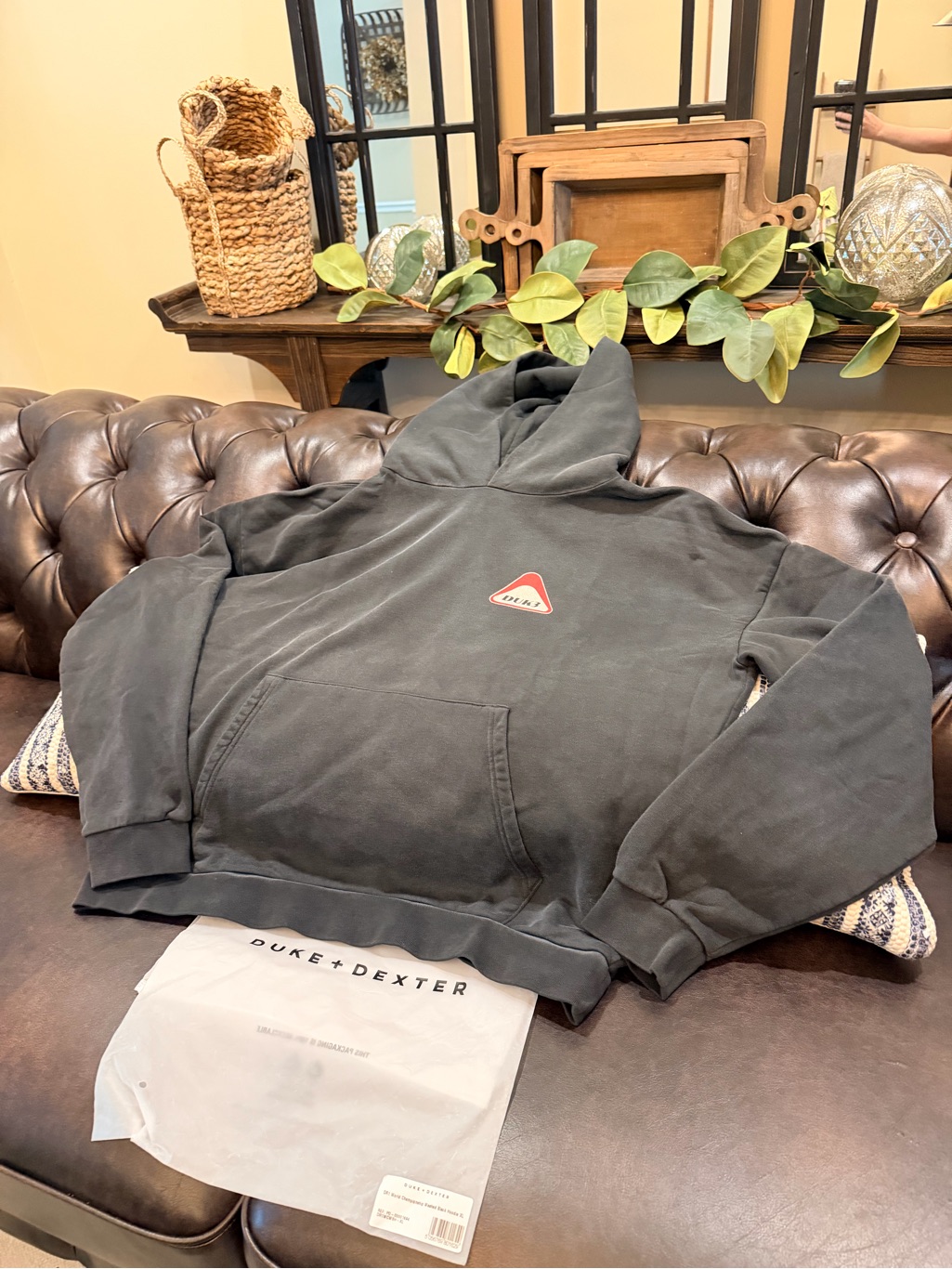 Duke + Dexter Dri World Championship Washed Black Hoodie | Xl — image 3 of 8